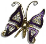Mouseketeer Annette Funicello Personally Owned & Worn Butterfly Brooch