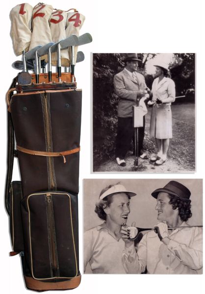 Babe Didrikson Zaharias Personally Owned Golf Clubs Used in the Tam O'Shanter Tournaments -- Named Female Athlete of the 20th Century by the Associated Press