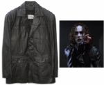 The Black Leather Jacket Brandon Lee Wore During the Tragic Accident on the Set of The Crow That Claimed His Life at Age 28