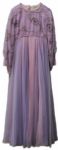 Agnes Moorehead Screen-Worn Pink & Lavender Dress From Bewitched