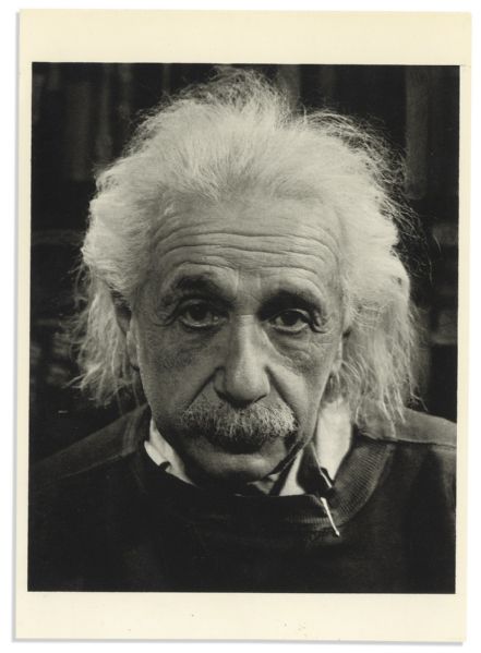 Albert Einstein's Signature