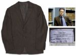 Tom Hanks Herringbone Jacket From Angels & Demons