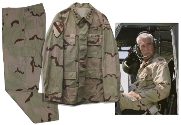 Sam Elliott Camouflage Military Fatigues From ''The Hulk'' as General Thunderbolt Ross