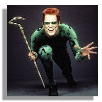 Jim Carrey Custom Prop Cane as The Riddler in ''Batman Forever''