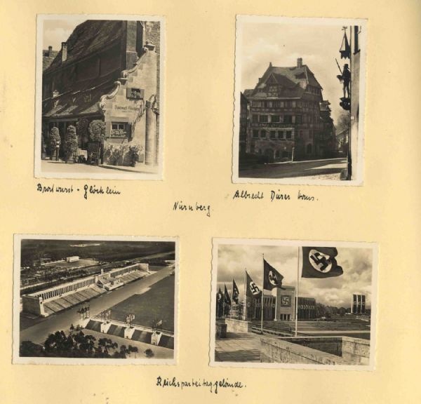 WWII German Luftwaffe Rare Photograph Album -- Kampfgeschwader Unit e8 -- 189 Photos With Captions