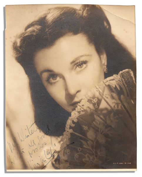 Vivien Leigh Photo Signed as Scarlett O'Hara