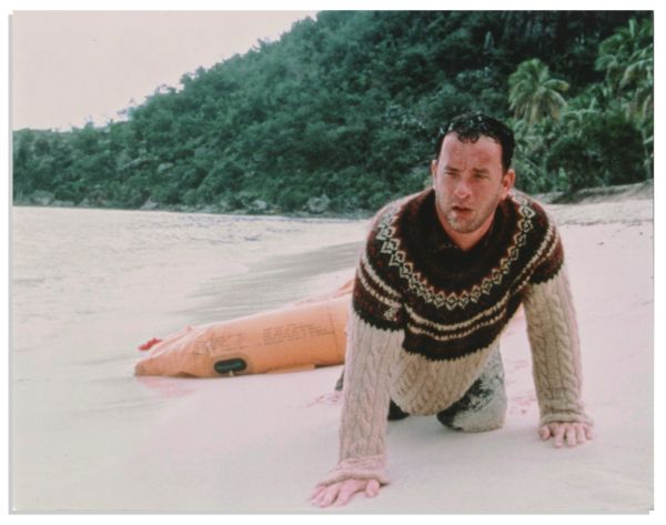 Tom Hanks Wardrobe From His Oscar-Nominated Performance in Acclaimed Film ''Cast Away''
