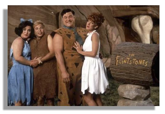 Exceptional Lot of Costumes From Each of the Starring Actors of the 1994 Comedy ''The Flintstones''