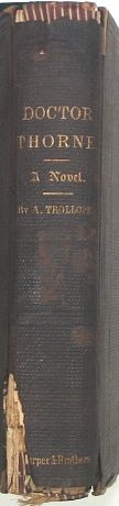 1863 U.S. Edition of ''Dr. Thorne'' a Novel by Anthony Trollope -- Good