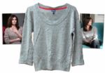 Teri Hatcher Screen-Worn Cashmere Sweater From One of the Last Episodes of Desperate Housewives