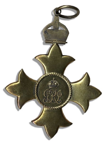 Medal Issued by The Most Excellent Order of the British Empire & Bestowal Document From 1919