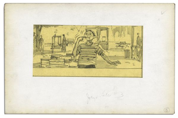Lot of Storyboards From ''Peyton Place''