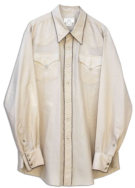 Sean Penn Custom Wardrobe -- Shirt From Oliver Stone Crime Film ''U-Turn''
