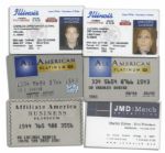 Clive Owen & Jennifer Anistons Prop Drivers Licenses From Derailed -- Fine
