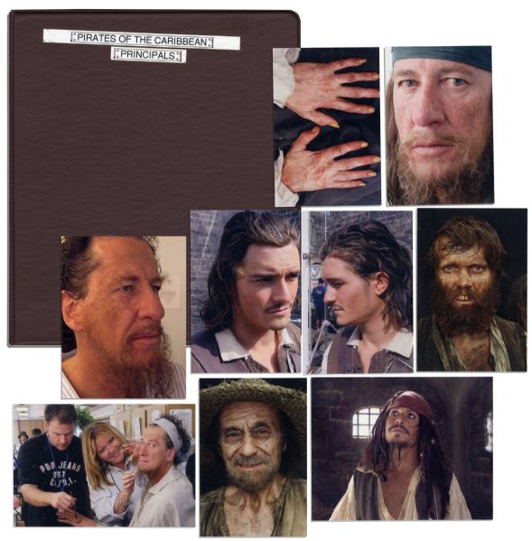 Book of Unpublished Behind-The-Scenes Photos of the A-List Cast From Production of Disney's ''Pirates of the Caribbean''