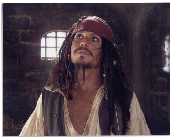 Book of Unpublished Behind-The-Scenes Photos of the A-List Cast From Production of Disney's ''Pirates of the Caribbean''