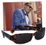 Jamie Foxx Worn Sunglasses as Ray Charles in Ray -- For Which Foxx Won Best Actor at The Academy Awards -- Fine