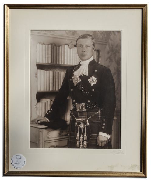 Duke of Windsor Photo From Sotheby's 1997 Duke & Duchess of Windsor Auction