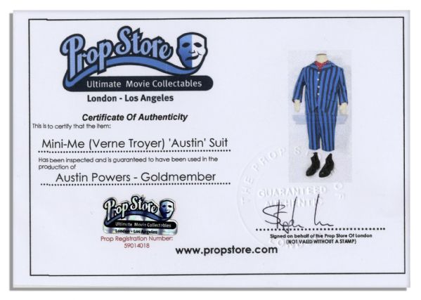Verne Troyer Wardrobe From ''Austin Powers''
