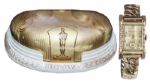 Rare Bulova Mens Watch From The Academy Awards Line -- The ZZ Model From 1952 in Its Original Case