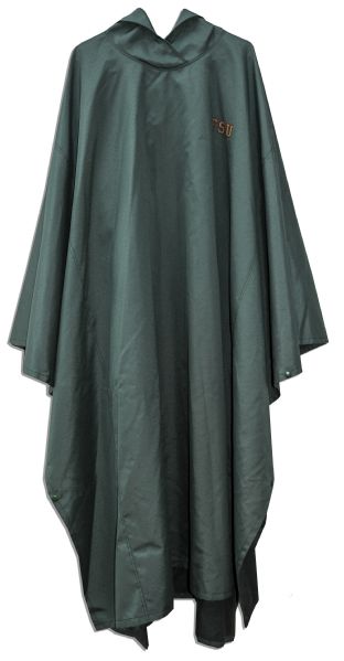 Bruce Willis Screen-Worn Poncho From His Role in ''Unbreakable'' -- Worn in Some of the Most Memorable Scenes in the Film