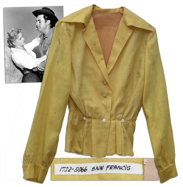 Actress Anne Francis Costume From the 1957 Film ''The Hired Gun''