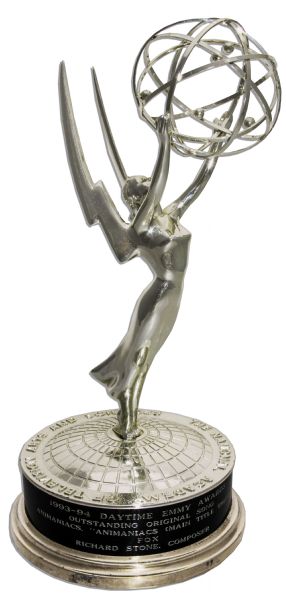 Emmy Award From 1994 -- Daytime Emmy Presented to ''Animaniacs'' For Outstanding Original Title Song