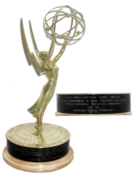 Emmy Award From 1999 -- Daytime Emmy Presented to ''Animaniacs'' For Outstanding Achievement in Music Direction & Composition