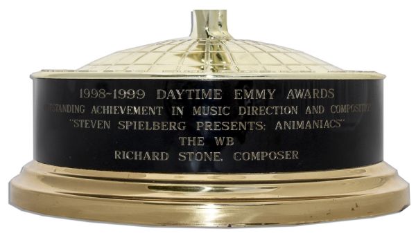 Emmy Award From 1999 -- Daytime Emmy Presented to ''Animaniacs'' For Outstanding Achievement in Music Direction & Composition
