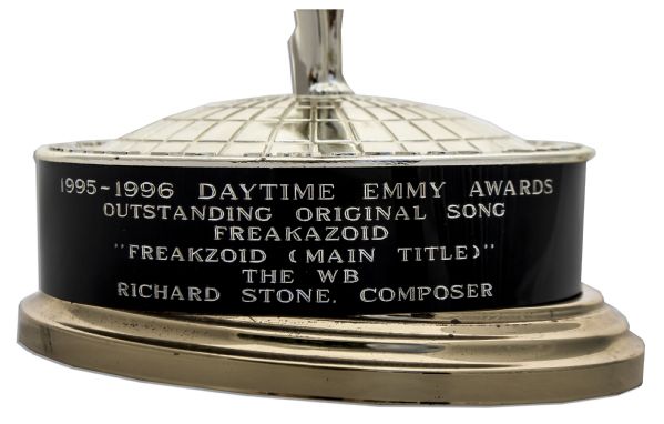 Emmy Award From 1995 -- Daytime Emmy Presented to ''Freakazoid!'' For Outstanding Original Theme Song 