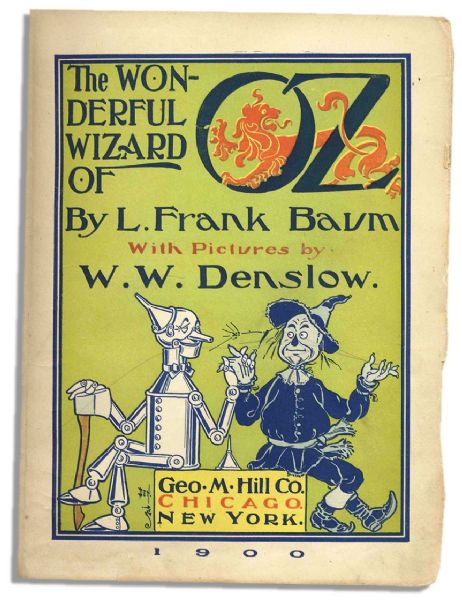 L. Frank Baum Signed and Dedicated ''Wonderful Wizard of Oz'' -- With Scarce Poem Handwritten by Baum -- ''...Mosquitoes charm me / They cannot harm me / For I am Mr. Dooley-ooley-oo!...''
