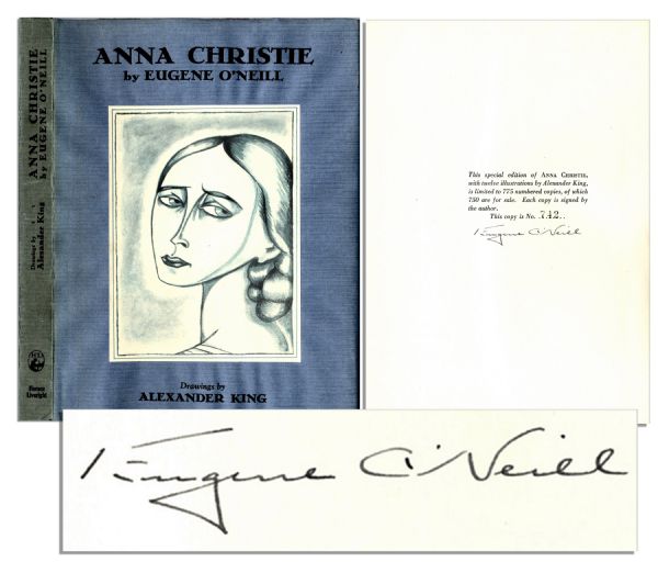 Eugene O'Neill Signed Limited Edition of His Pulitzer Prize-Winning Drama ''Anna Christie'' -- Fine