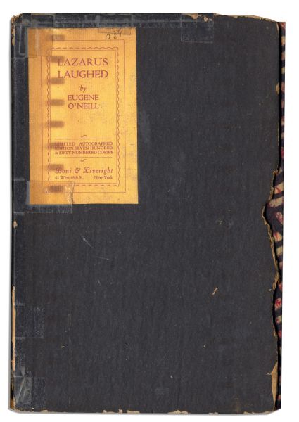 Eugene O'Neill Signed Limited Edition of ''Lazarus Laughed''