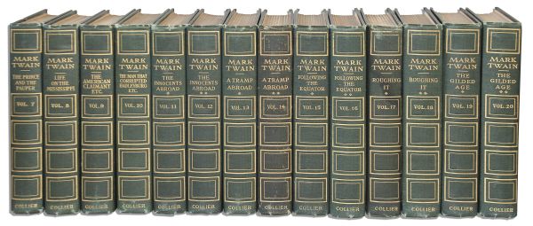 Mark Twain Complete Works in 25 Volumes -- Circa 1920
