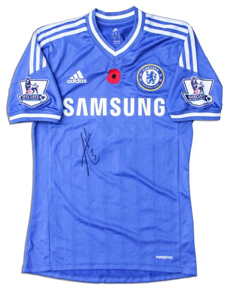 Ashley Cole Chelsea Football Shirt Signed