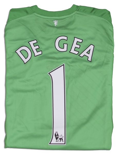 David DeGea Match Worn Manchester United Shirt Signed