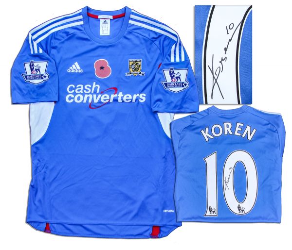 Robert Koren Hull City Football Shirt Signed