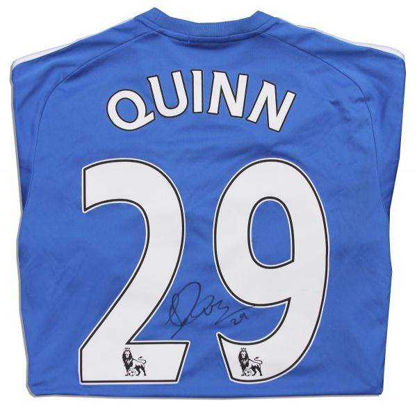 Stephen Quinn Match Worn Hull City Football Shirt Signed