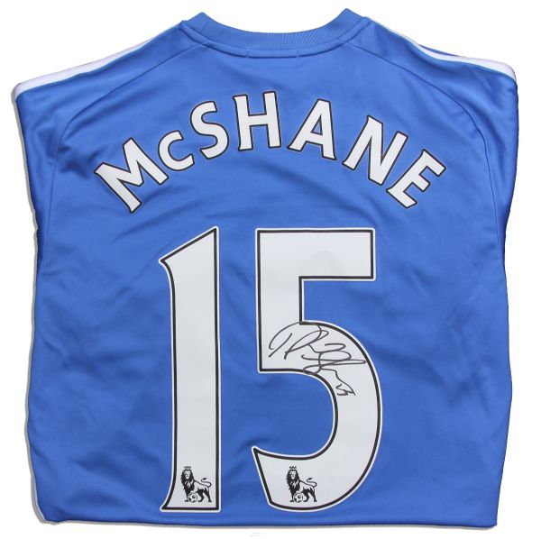 Paul McShane Match Worn Hull City Football Shirt Signed