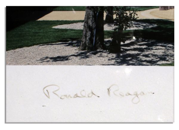 Rare Ronald Reagan Lithograph Signed