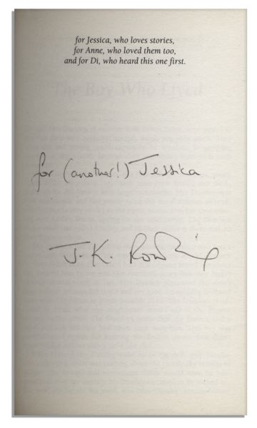 Scarce First Printing of Harry Potter and the Philosopher's Stone Signed by J.K. Rowling -- First Book in the Runaway Hit Series -- With PSA/DNA COA