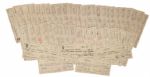 Lot of 46 Checks Signed by Charles "Bubba" Smith -- All Signed With His Name & Nickname, "Charles Bubba Smith" -- Very Good Condition
