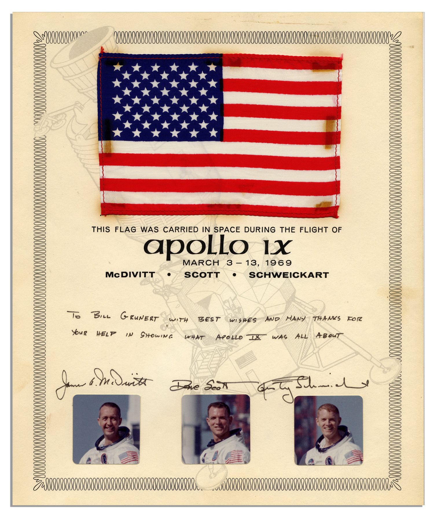 Apollo 9 Flown