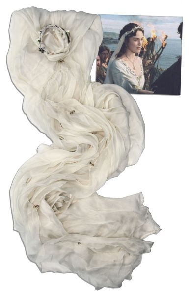 Keira Knightley's Bridal Veil From ''King Arthur''