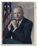 Neil Armstrong 8 x 10 Signed Photo -- Inscribed to Jack Swigert