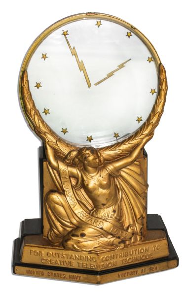 Extraordinarily Rare 1952 Sylvania Award -- Considered the Pre-Cursor of the Emmy Awards