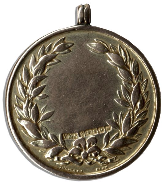 Early London Football Association Challenge Cup Gold Medal From 1911 -- Awarded to Tottenham Hotspur