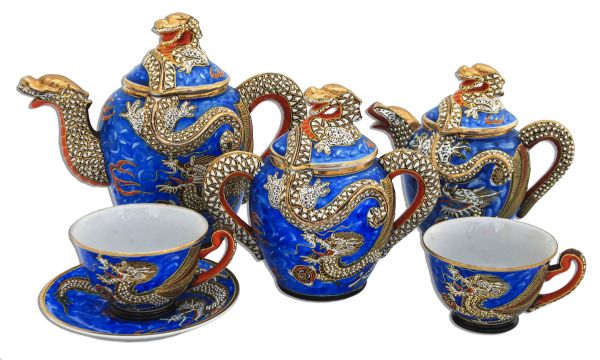 Marlene Dietrich Personally Owned Japanese Porcelain Tea Service