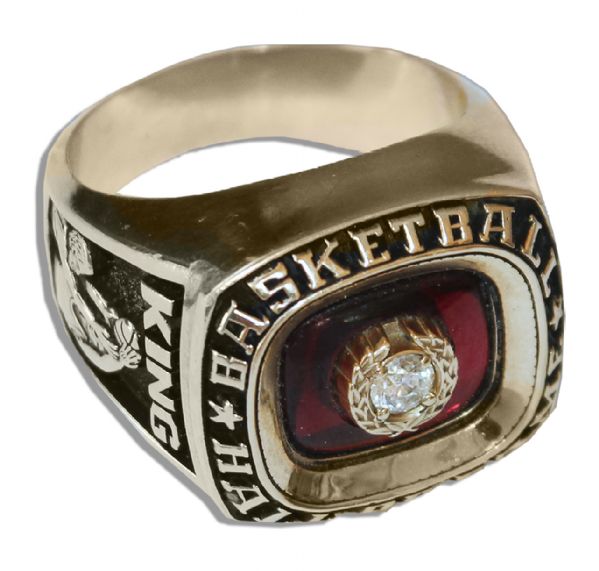 Bernard King's Basketball Hall of Fame Ring