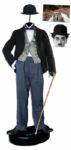 Robert Downey, Jr. Costume From His Best Actor-Nominated Role as Charlie Chaplin -- Costume For Chaplins Iconic Tramp Character